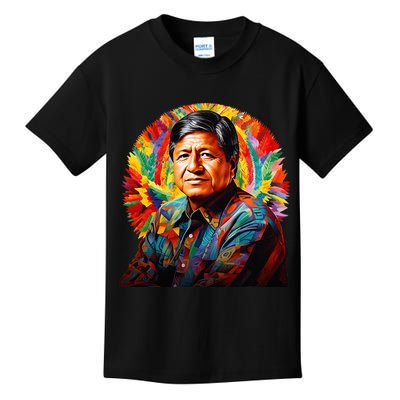 Cesar Chavez Hispanic Heritage Month Kids T-Shirt