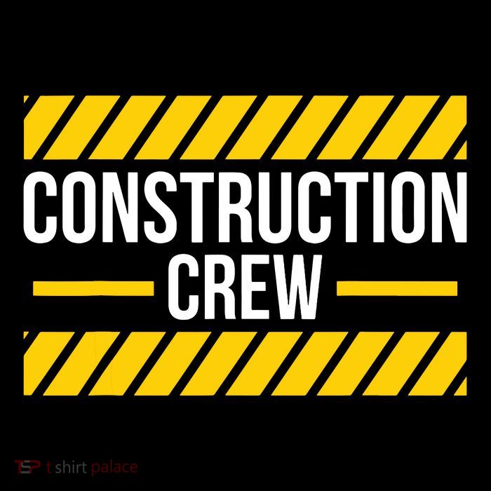 Construction Crew Highway Worker Flexfit Unipanel Trucker Cap