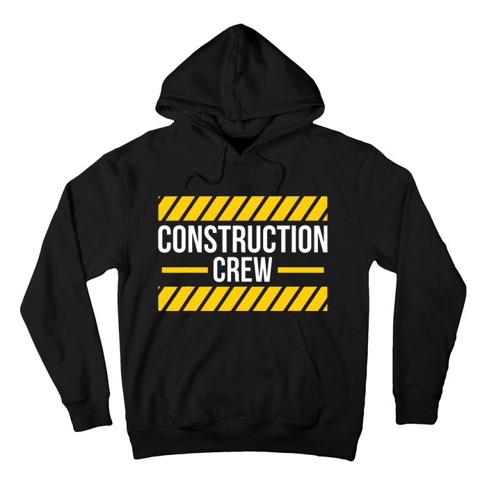 Construction Crew Highway Worker Hoodie