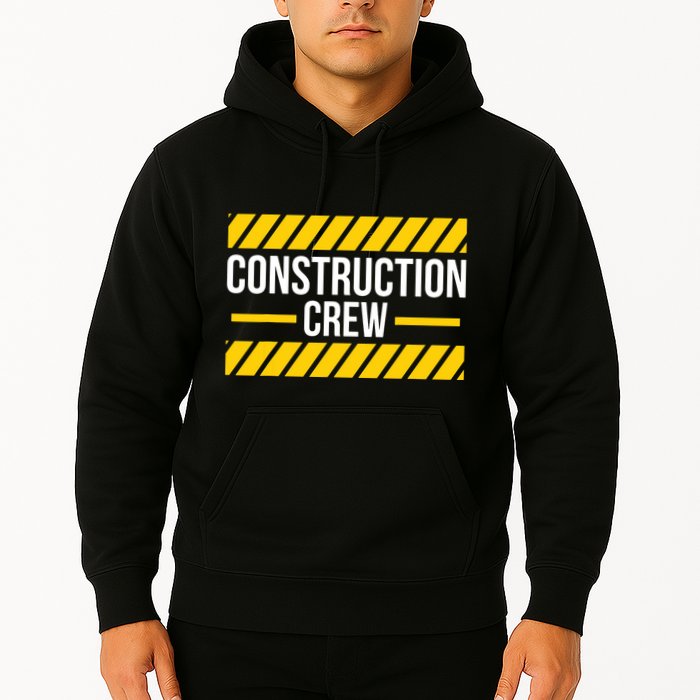 Construction Crew Highway Worker Hoodie