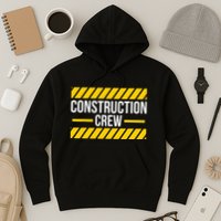 Construction Crew Highway Worker Hoodie