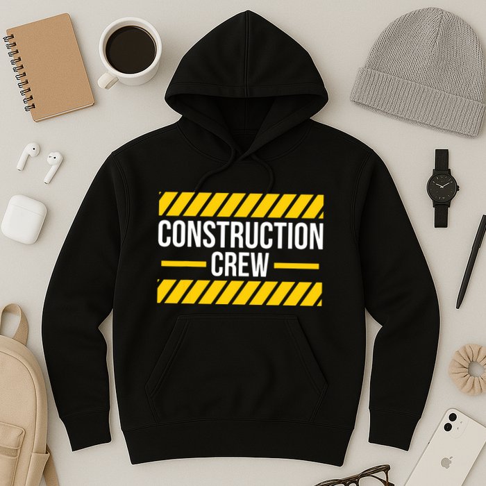 Construction Crew Highway Worker Hoodie