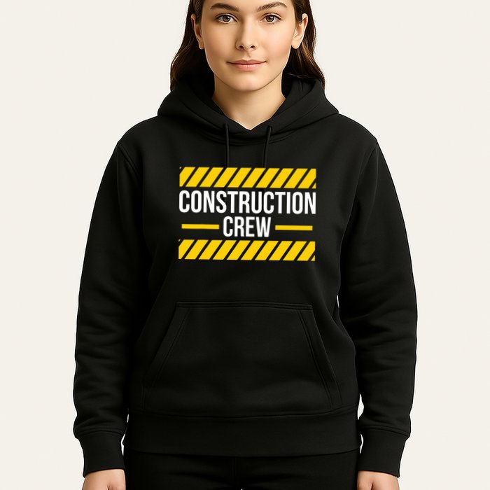 Construction Crew Highway Worker Hoodie