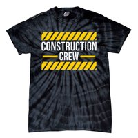 Construction Crew Highway Worker Tie-Dye T-Shirt