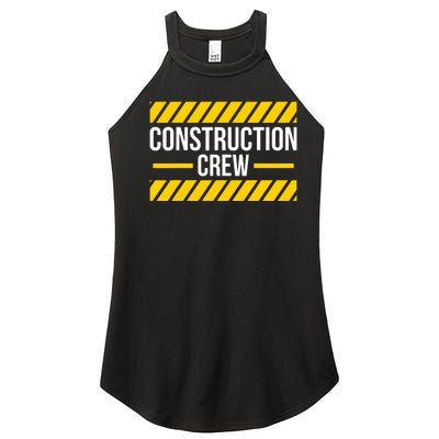 Construction Crew Highway Worker Women’s Perfect Tri Rocker Tank