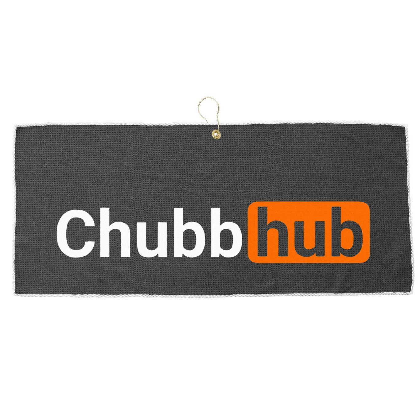 chubbhub Large Microfiber Waffle Golf Towel