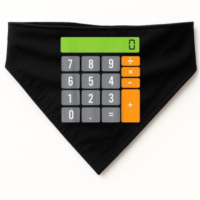 Calculator Costume Halloween Easy Cosplay Math Geek Outfit USA-Made Doggie Bandana