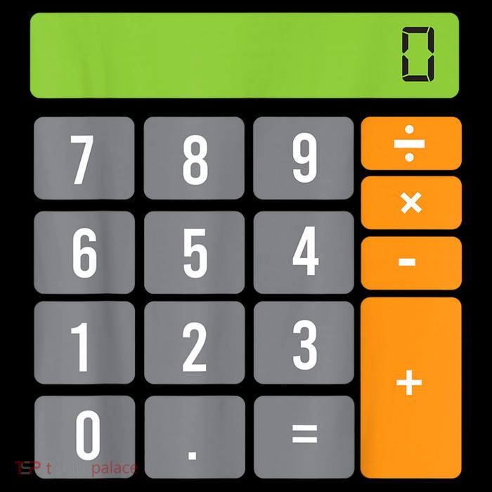 Calculator Costume Halloween Easy Cosplay Math Geek Outfit T-Shirt