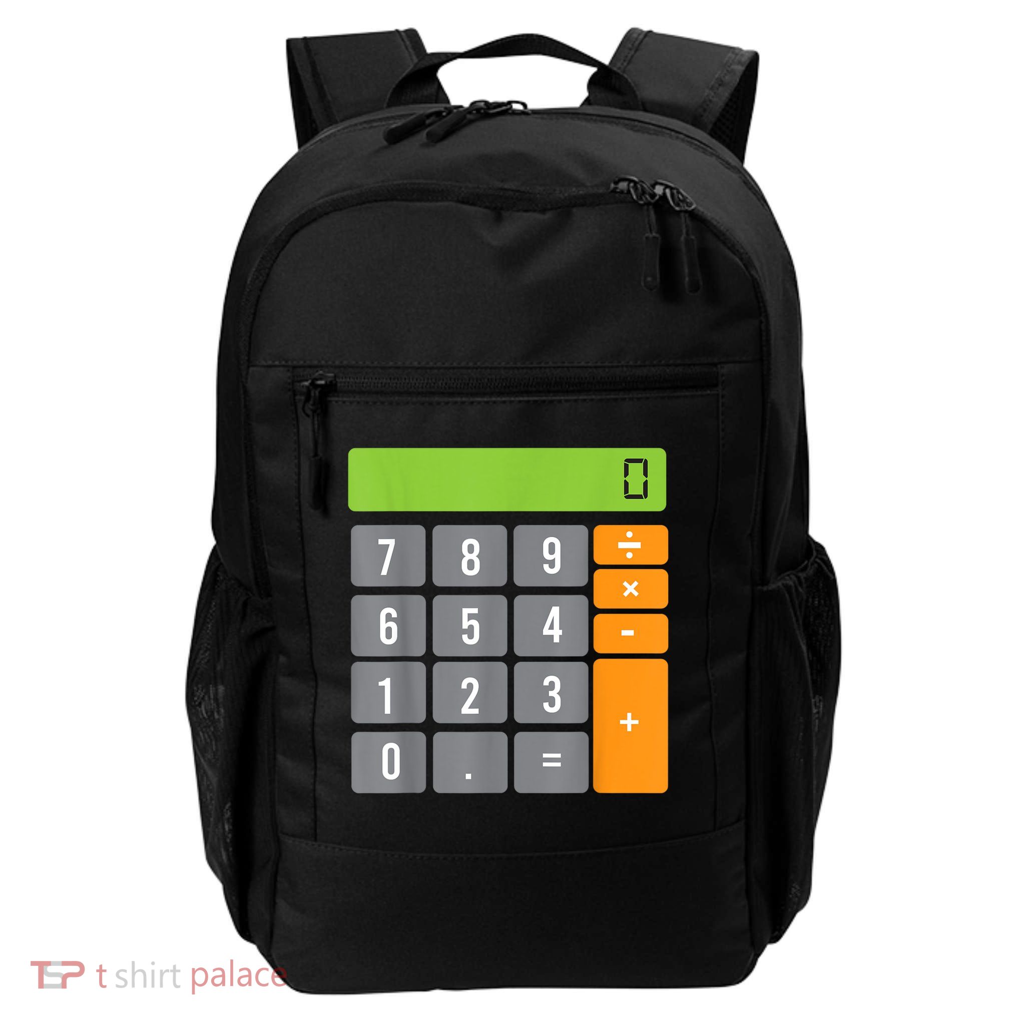 Calculator Costume Halloween Easy Cosplay Math Geek Outfit Daily Commute Backpack