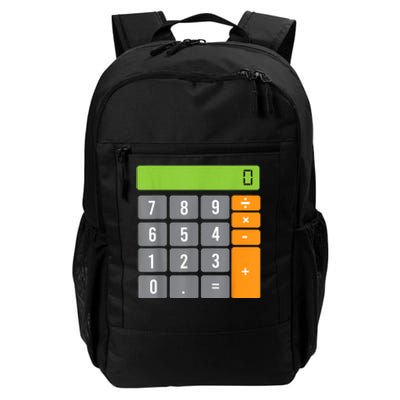 Calculator Costume Halloween Easy Cosplay Math Geek Outfit Daily Commute Backpack