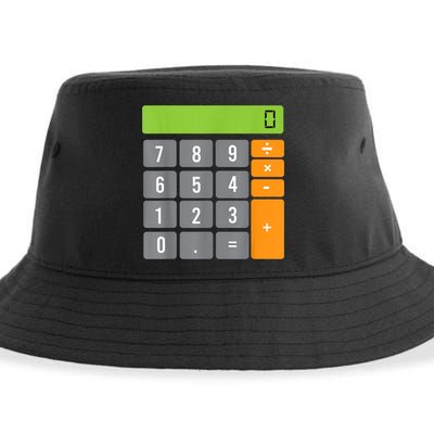 Calculator Costume Halloween Easy Cosplay Math Geek Outfit Sustainable Bucket Hat