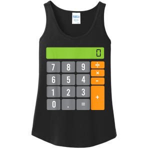 Calculator Costume Halloween Easy Cosplay Math Geek Outfit Ladies Essential Tank