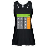 Calculator Costume Halloween Easy Cosplay Math Geek Outfit Ladies Essential Flowy Tank