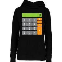 Calculator Costume Halloween Easy Cosplay Math Geek Outfit Womens Funnel Neck Pullover Hood