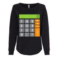 Calculator Costume Halloween Easy Cosplay Math Geek Outfit Womens California Wash Sweatshirt