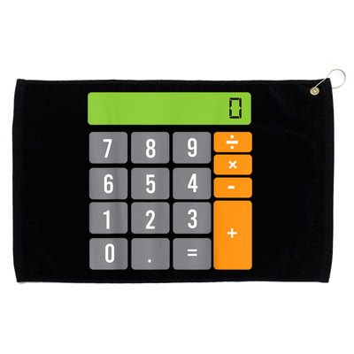 Calculator Costume Halloween Easy Cosplay Math Geek Outfit Grommeted Golf Towel