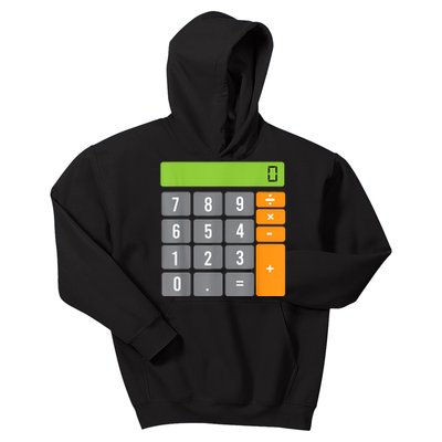 Calculator Costume Halloween Easy Cosplay Math Geek Outfit Kids Hoodie