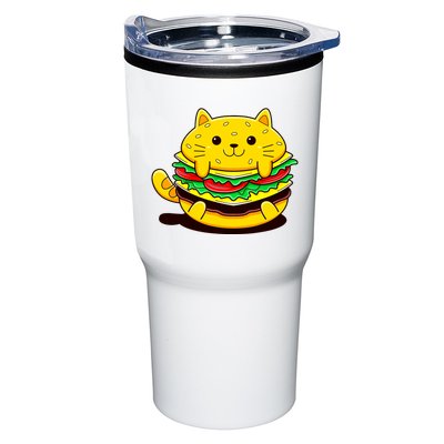 Cute Cat Hamburger Tumbler