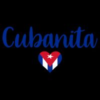 Cubanita Cuban Heart Cuba Flag 16oz Travel Tumbler