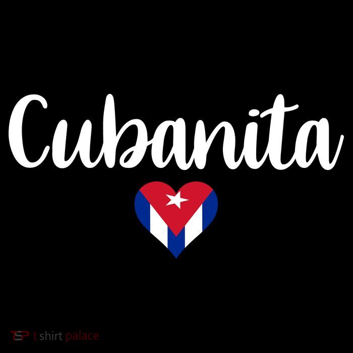 Cubanita Cuban Heart Cuba Flag Short Acrylic Beanie