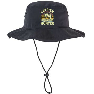 Catfishing Catfish Hunter  Gift Funny Fishing Legacy Cool Fit Booney Bucket Hat