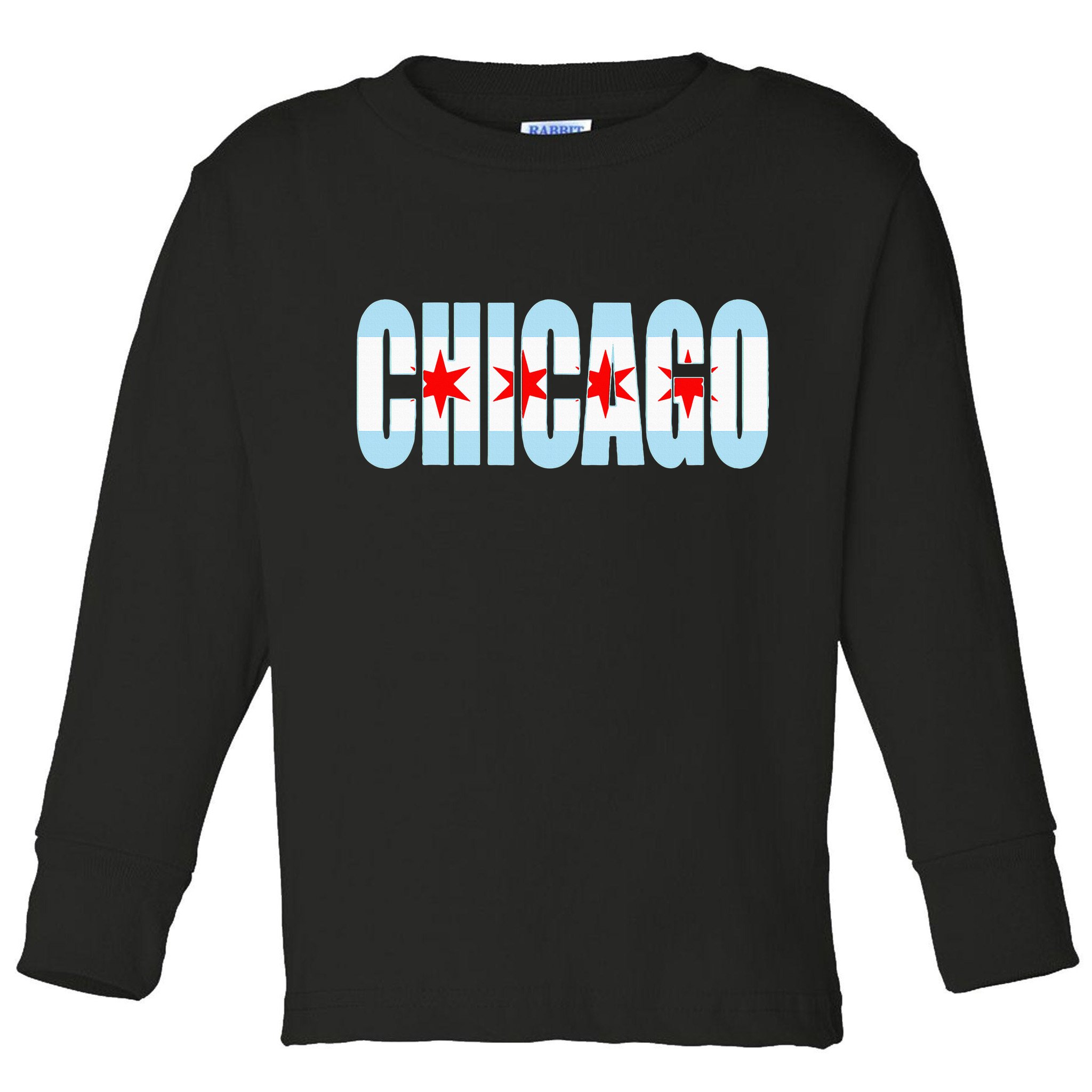 Chicago Toddler Long Sleeve Shirt