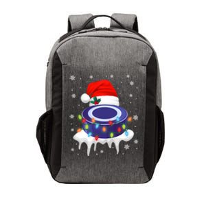 Cute Christmas Hockey Santa Hat Xmas Light Gift Vector Backpack