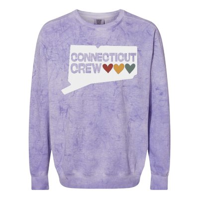 Connecticut Crew Hearts Cousins Colorblast Crewneck Sweatshirt