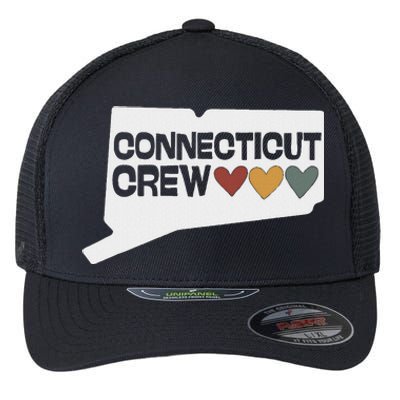 Connecticut Crew Hearts Cousins Flexfit Unipanel Trucker Cap