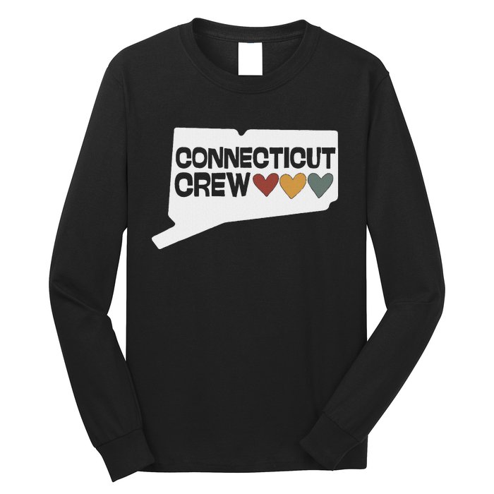 Connecticut Crew Hearts Cousins Long Sleeve Shirt