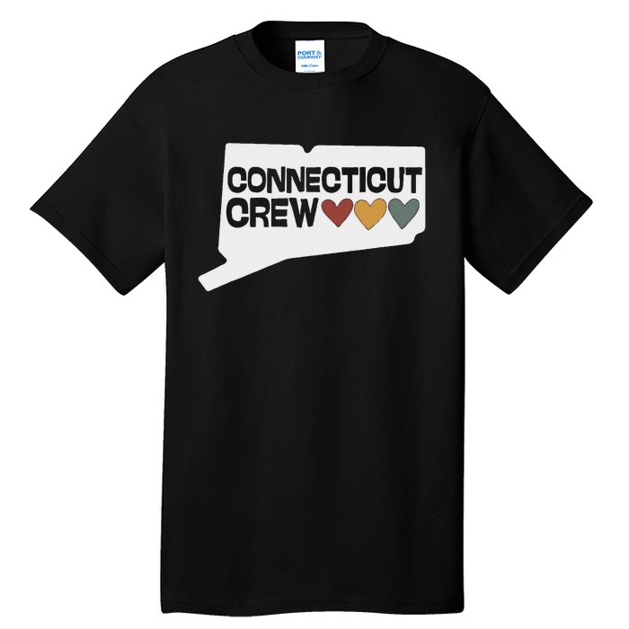 Connecticut Crew Hearts Cousins Tall T-Shirt