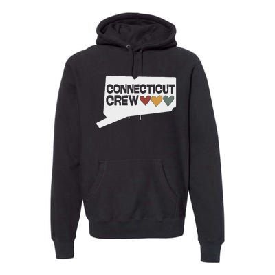 Connecticut Crew Hearts Cousins Premium Hoodie