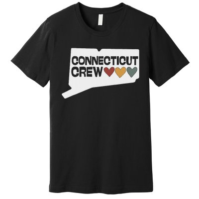 Connecticut Crew Hearts Cousins Premium T-Shirt