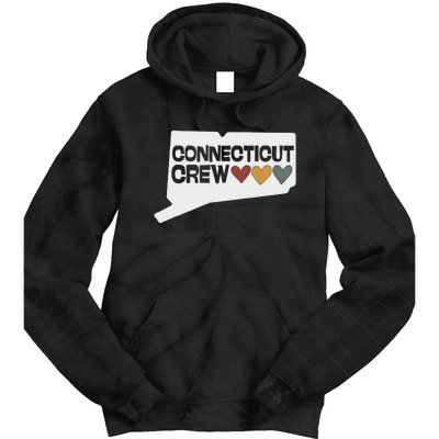 Connecticut Crew Hearts Cousins Tie Dye Hoodie