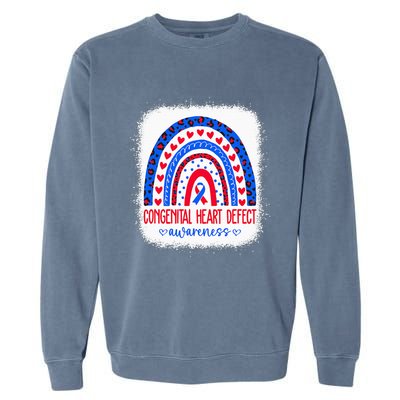 Chd Congenital Heart Defect Awareness Month Garment-Dyed Sweatshirt