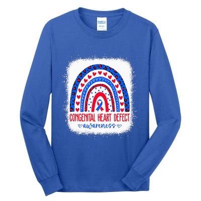 Chd Congenital Heart Defect Awareness Month Tall Long Sleeve T-Shirt