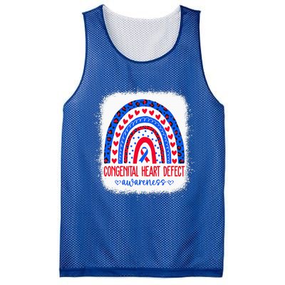 Chd Congenital Heart Defect Awareness Month Mesh Reversible Basketball Jersey Tank