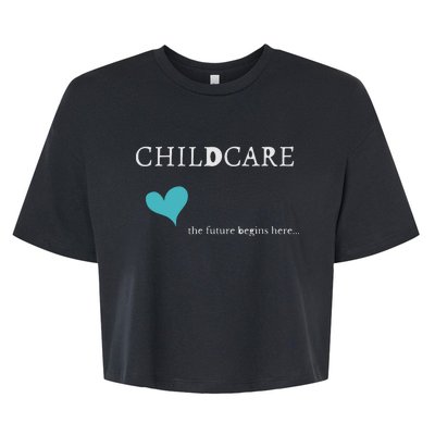 Childcare Bella+Canvas Jersey Crop Tee