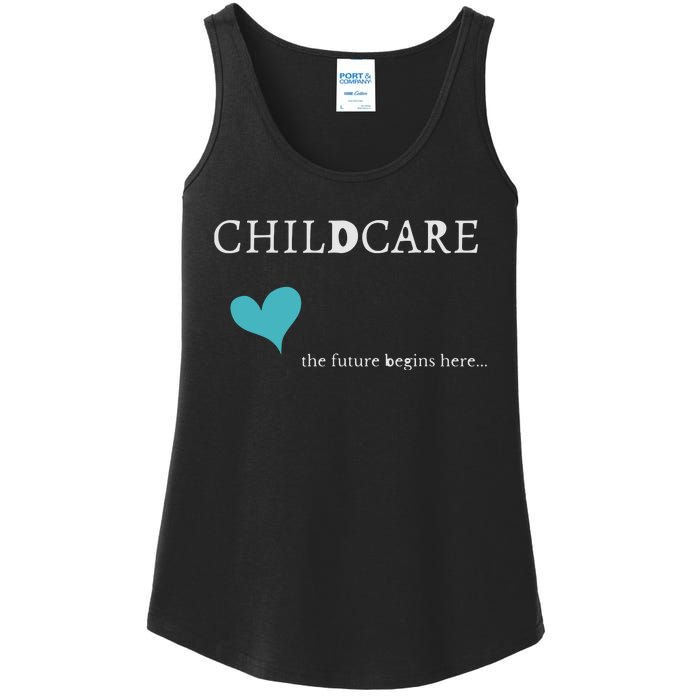 Childcare Ladies Essential Tank