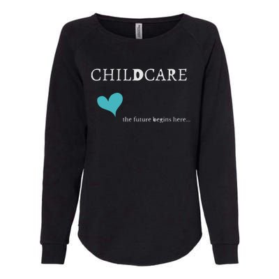 Childcare Womens California Wash Sweatshirt