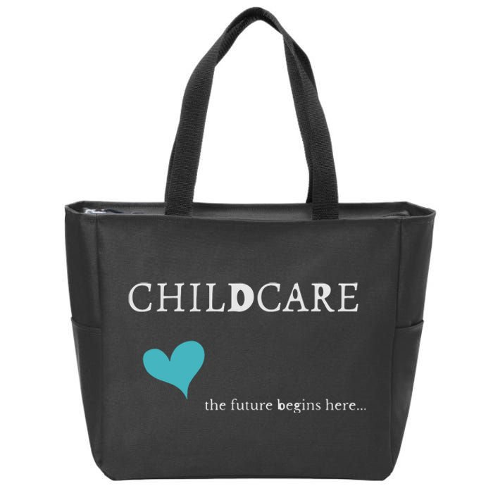 Childcare Zip Tote Bag