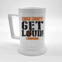 Chase County High School Get Loud Longhorns Beer Stein