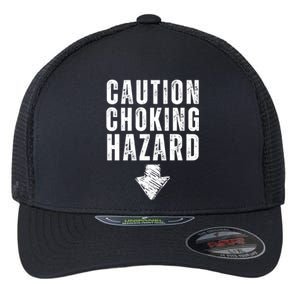 Caution Choking Hazard Flexfit Unipanel Trucker Cap