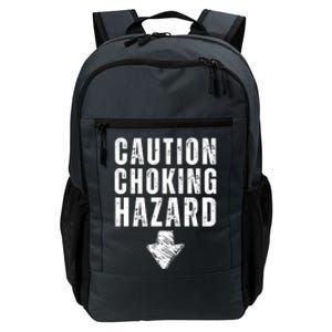 Caution Choking Hazard Daily Commute Backpack