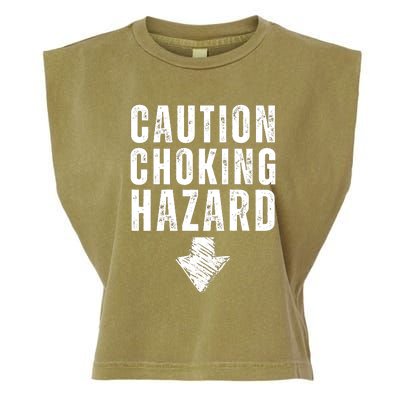 Caution Choking Hazard Garment-Dyed Women's Muscle Tee