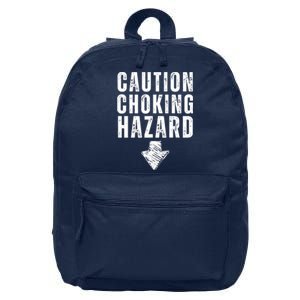 Caution Choking Hazard 16 in Basic Backpack