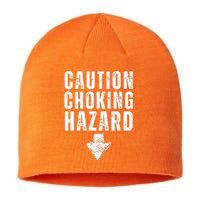 Caution Choking Hazard Sustainable Beanie