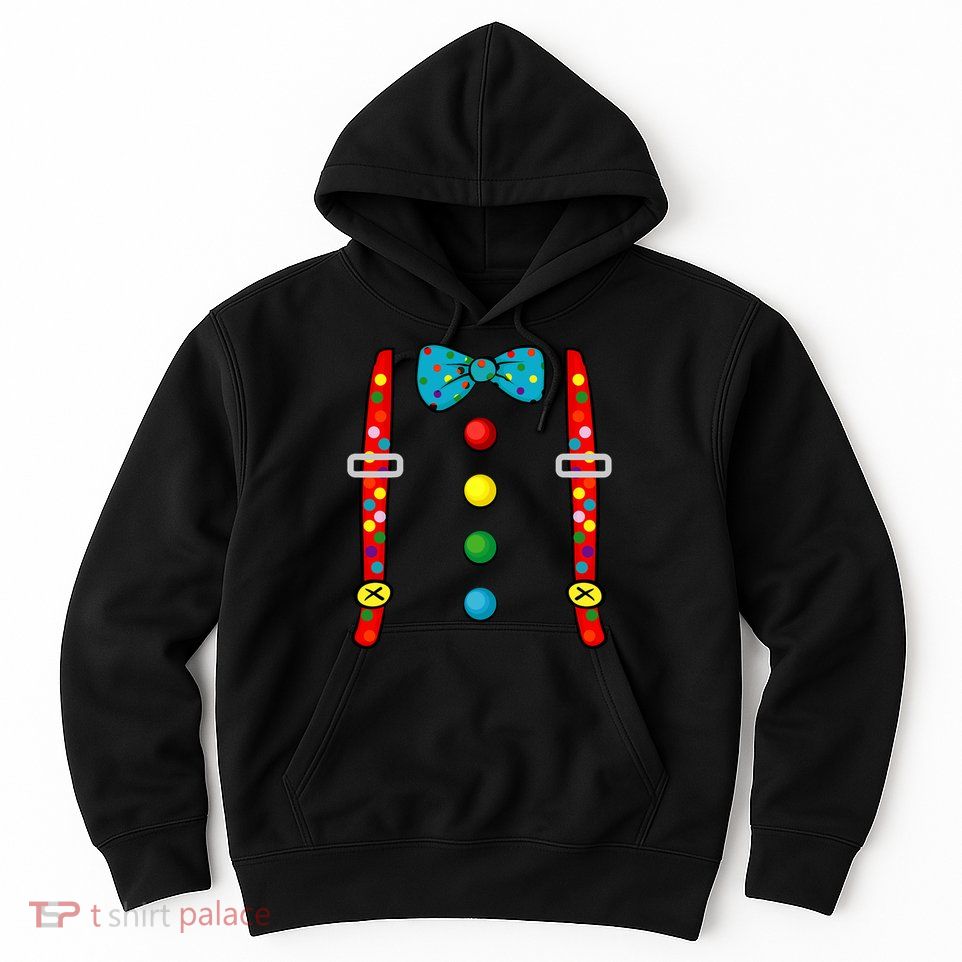 Clown Costume Halloween Funny Circus Clown Diy Costume Hoodie