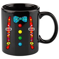 Clown Costume Halloween Funny Circus Clown Diy Costume 11oz C Handle Ceramic Mug