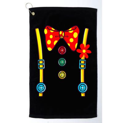 Clown Costume Halloween Circus Golf Towel